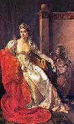 Marie-Guillemine Benoist Portrait of Elisa Bonaparte, Grand Duchess of Tuscany. Germany oil painting artist